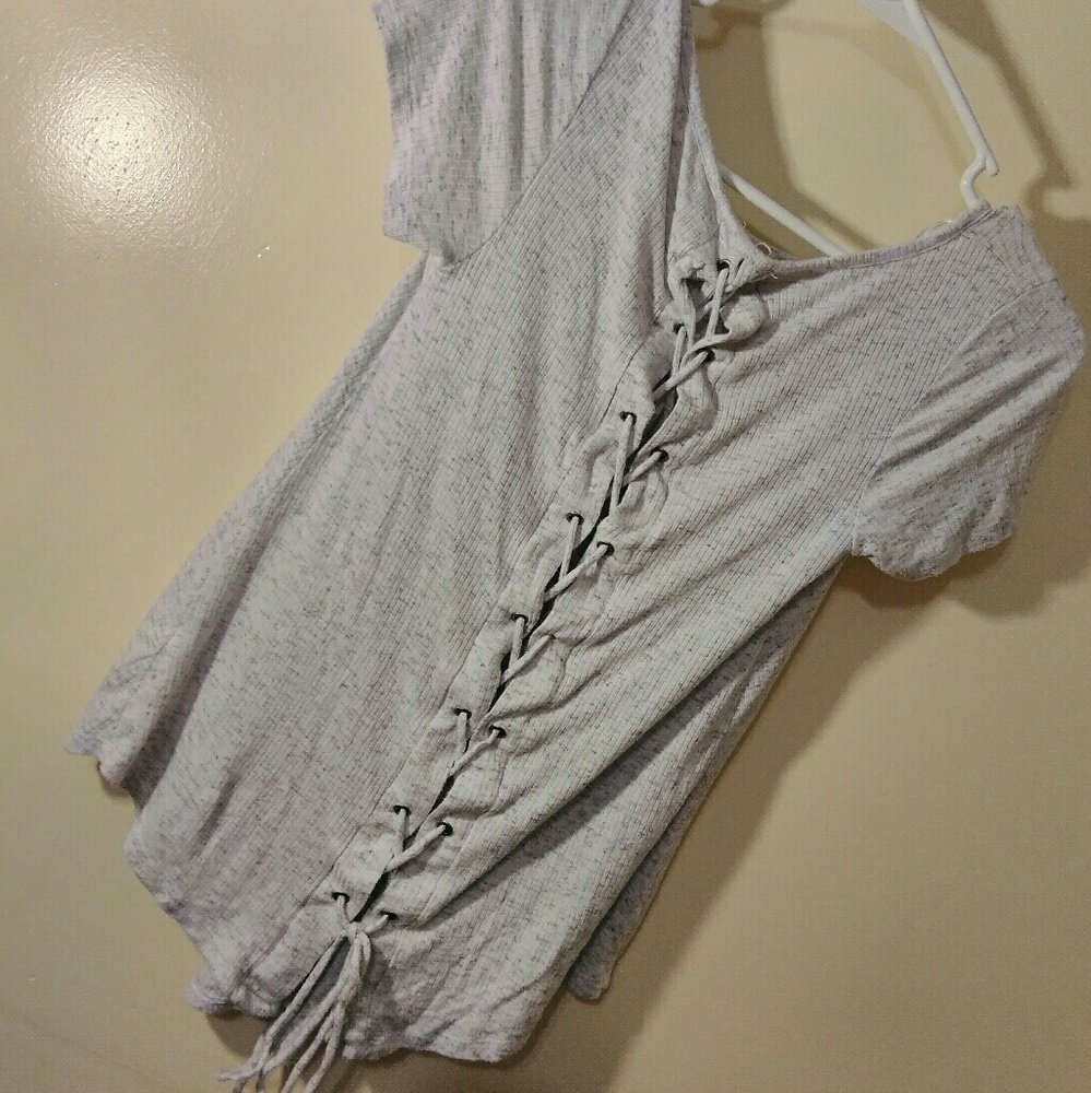 Altar'd State Lace up tee